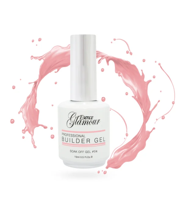 Żel w butelce 04 - Builder Gel różowy | Esence Glamour